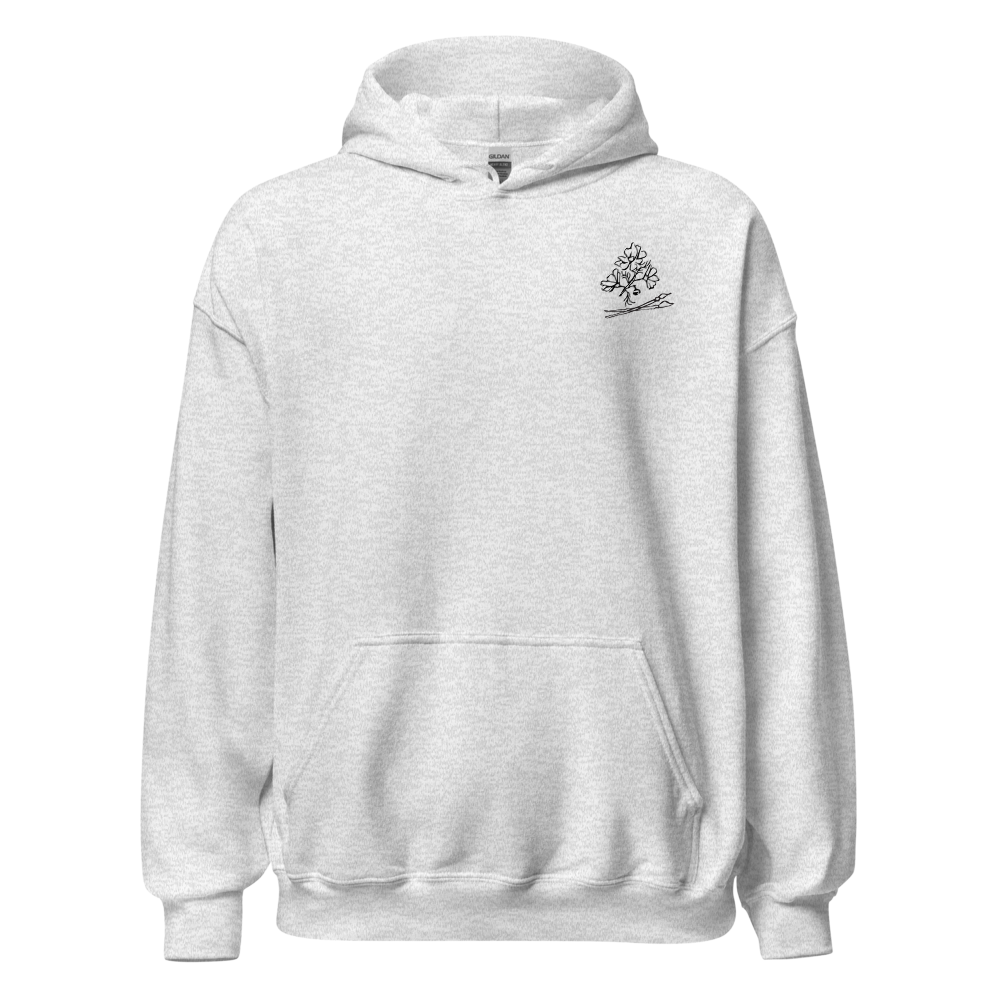 Good For The Soul Art Heavy Blend Hoodie — Ash, L