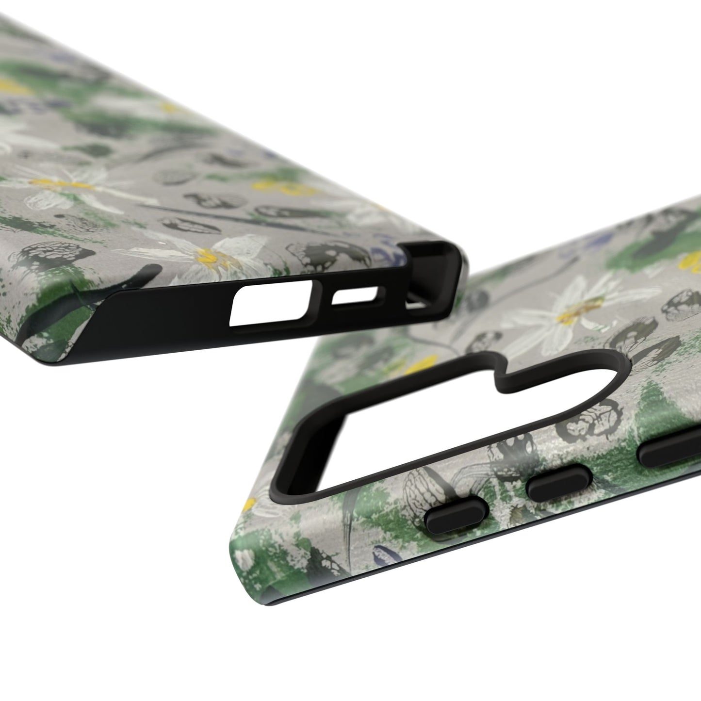 The Secret Woodland Garden Tough Phone Case | Botanical Floral iPhone Case | Whimsical Wildflower Phone Cover