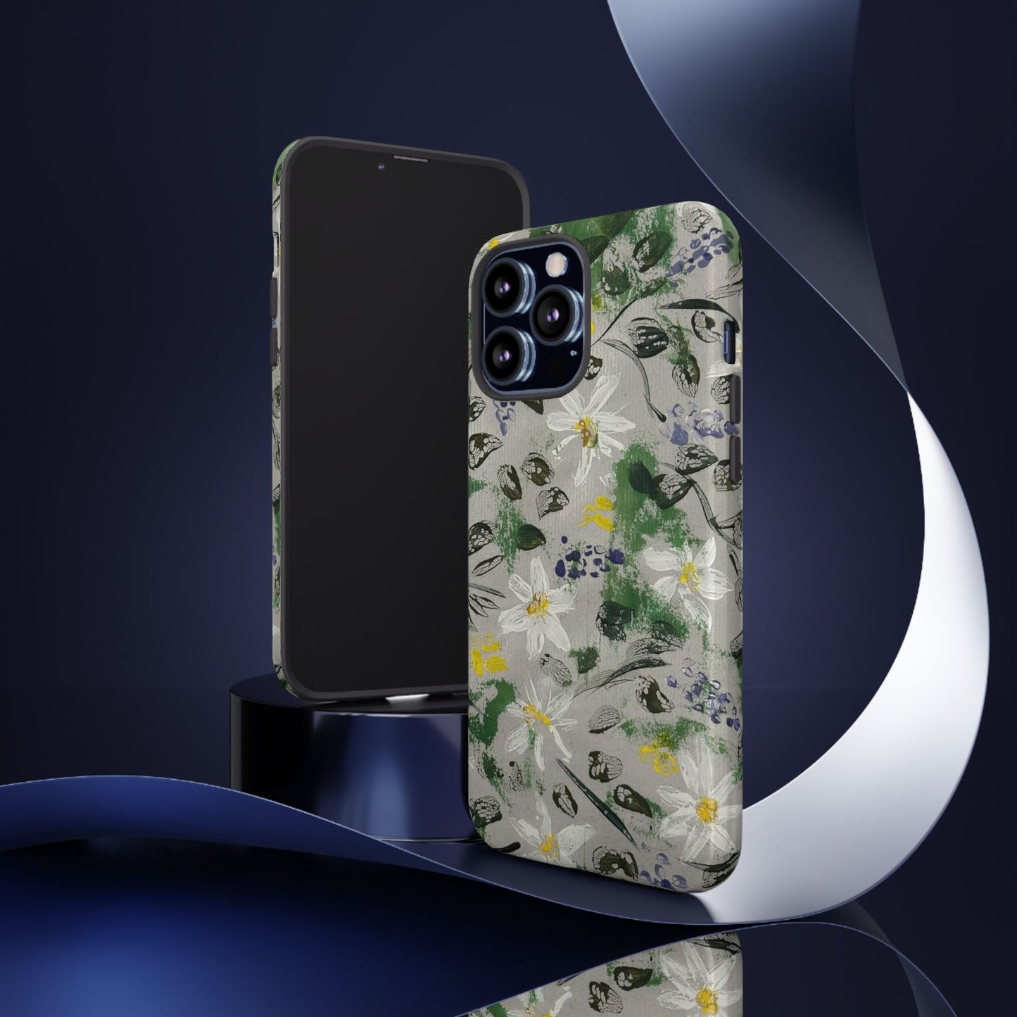 The Secret Woodland Garden Tough Phone Case | Botanical Floral iPhone Case | Whimsical Wildflower Phone Cover