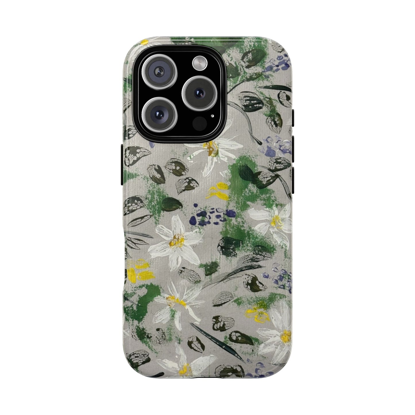 The Secret Woodland Garden Tough Phone Case | Botanical Floral iPhone Case | Whimsical Wildflower Phone Cover