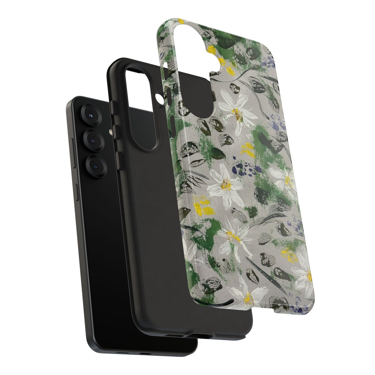 The Secret Woodland Garden Tough Phone Case | Botanical Floral iPhone Case | Whimsical Wildflower Phone Cover