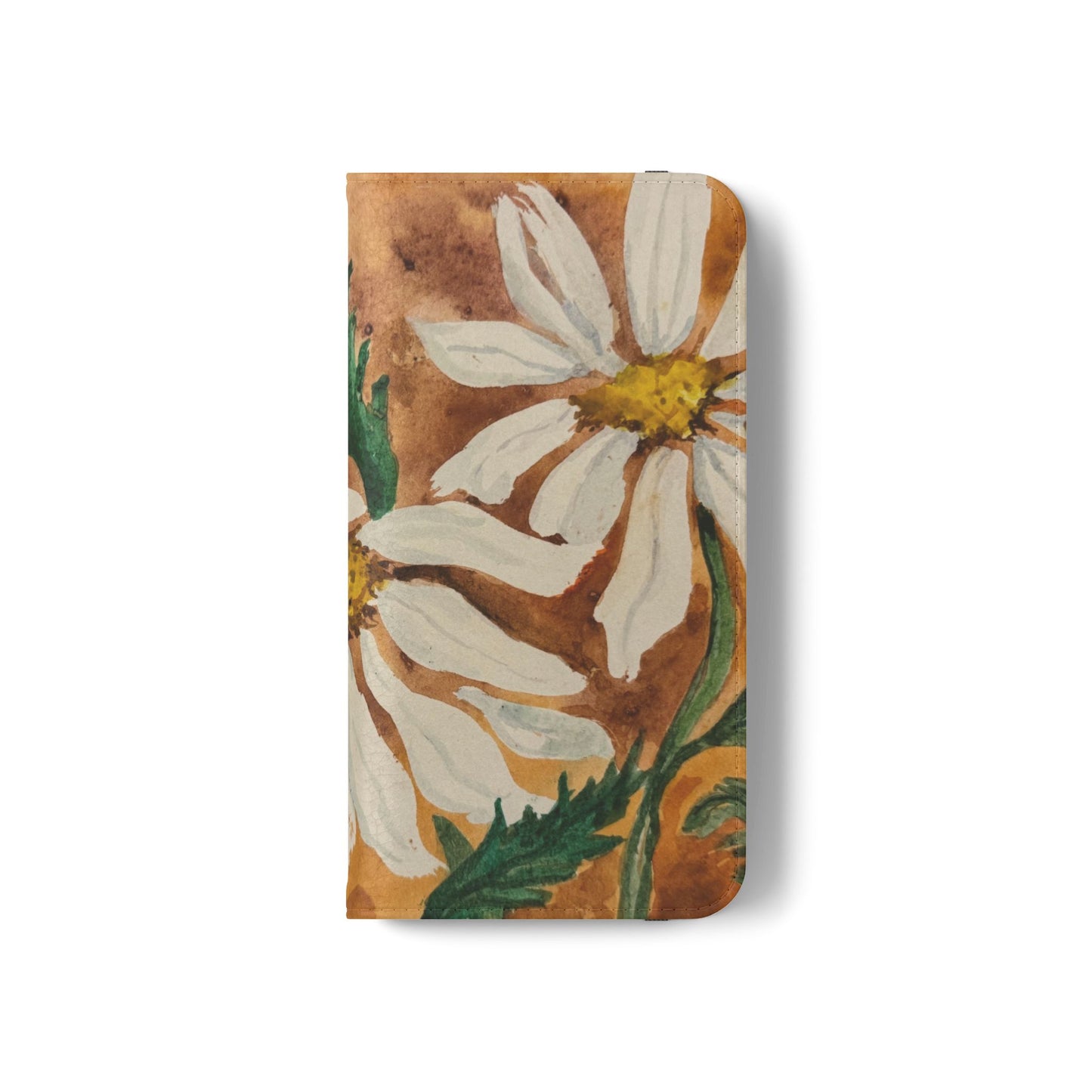 Golden Hour Daisies — Fold-Over Phone Case