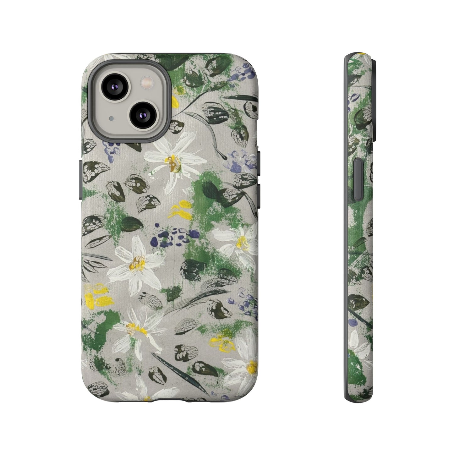 The Secret Woodland Garden Tough Phone Case | Botanical Floral iPhone Case | Whimsical Wildflower Phone Cover