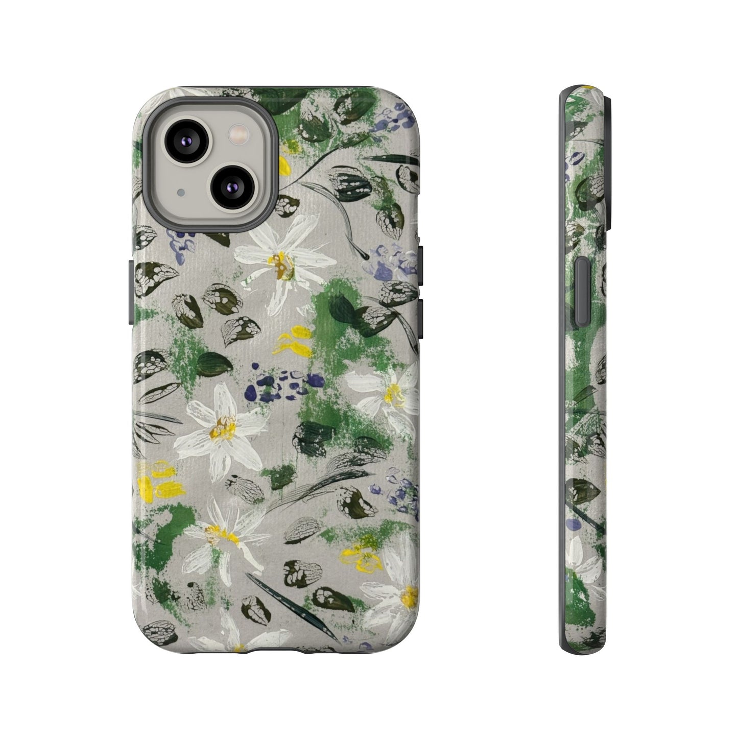 The Secret Woodland Garden Tough Phone Case | Botanical Floral iPhone Case | Whimsical Wildflower Phone Cover