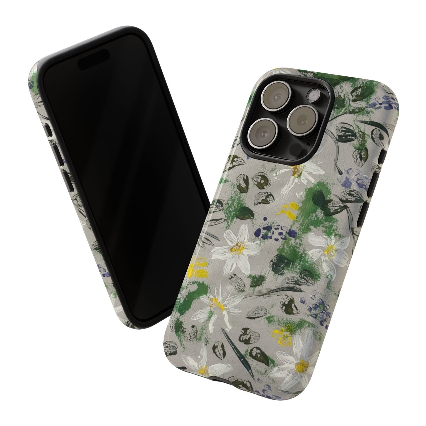 The Secret Woodland Garden Tough Phone Case | Botanical Floral iPhone Case | Whimsical Wildflower Phone Cover