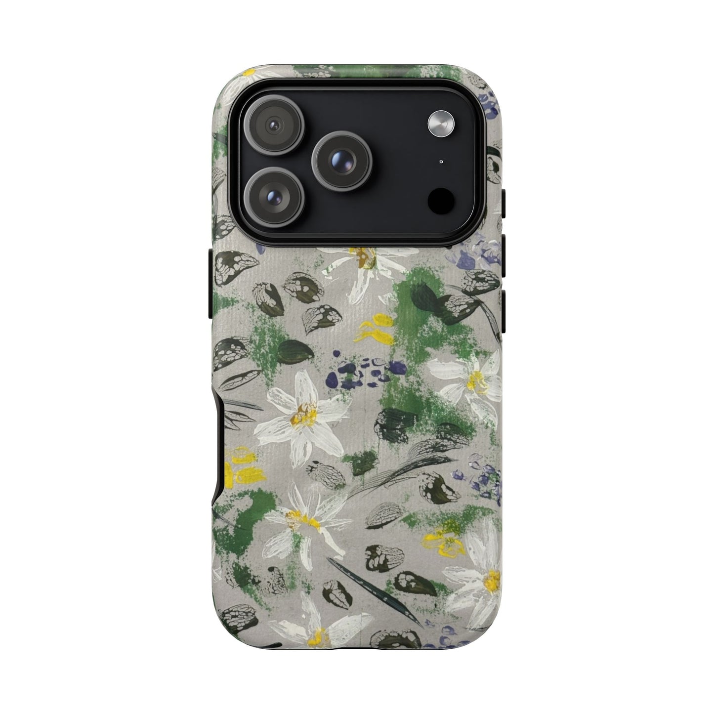 The Secret Woodland Garden Tough Phone Case | Botanical Floral iPhone Case | Whimsical Wildflower Phone Cover