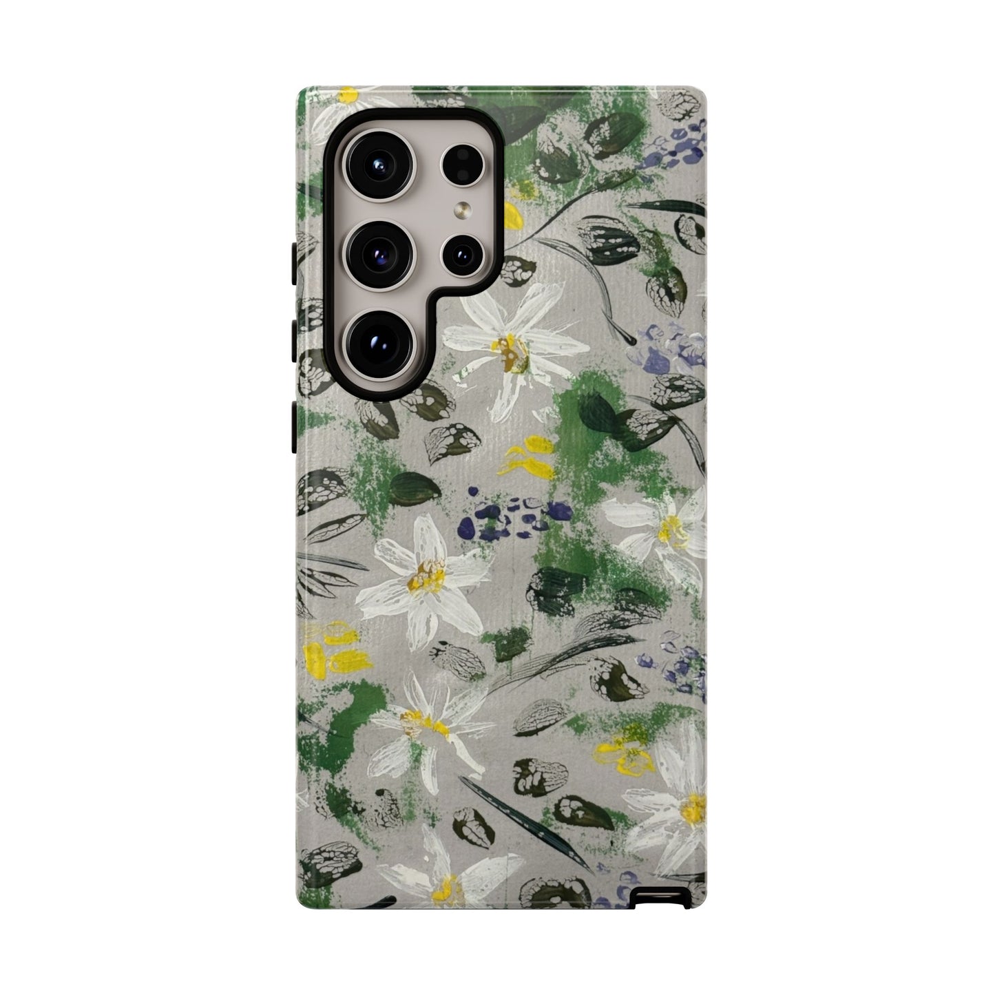 The Secret Woodland Garden Tough Phone Case | Botanical Floral iPhone Case | Whimsical Wildflower Phone Cover