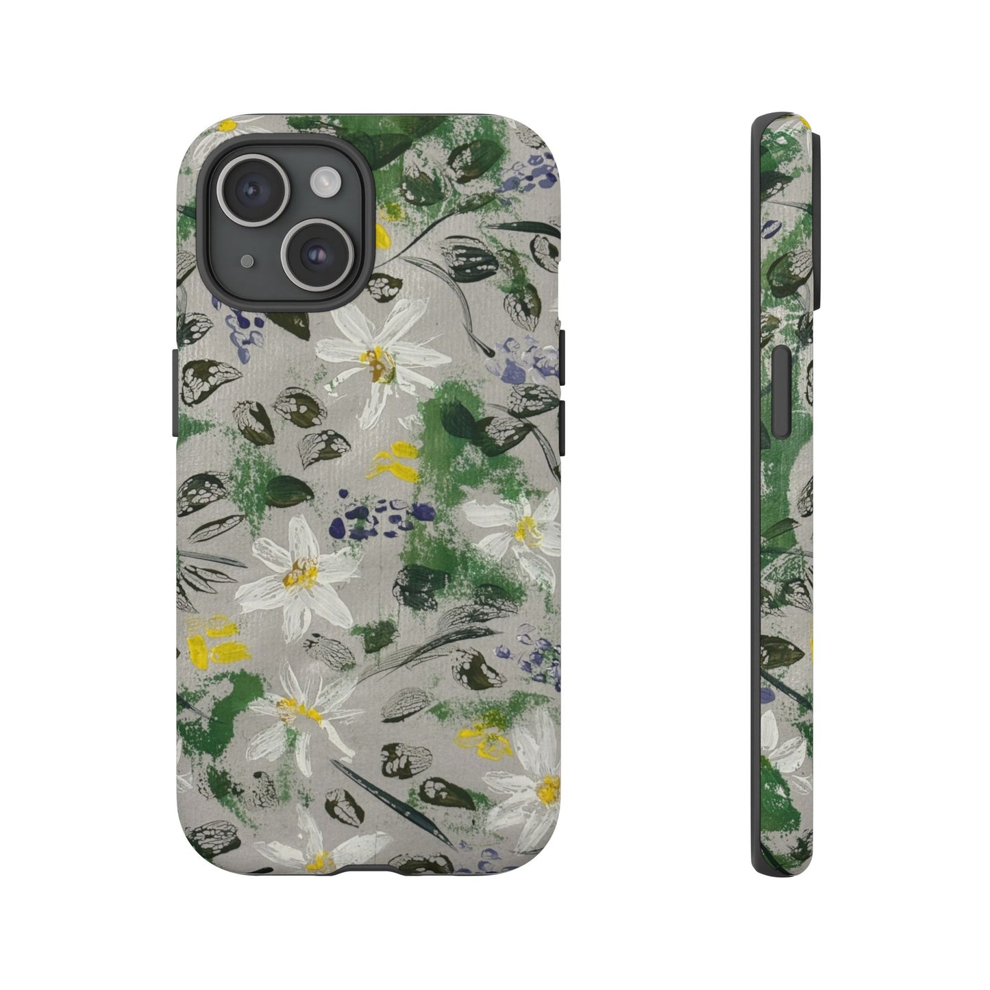 The Secret Woodland Garden Tough Phone Case | Botanical Floral iPhone Case | Whimsical Wildflower Phone Cover