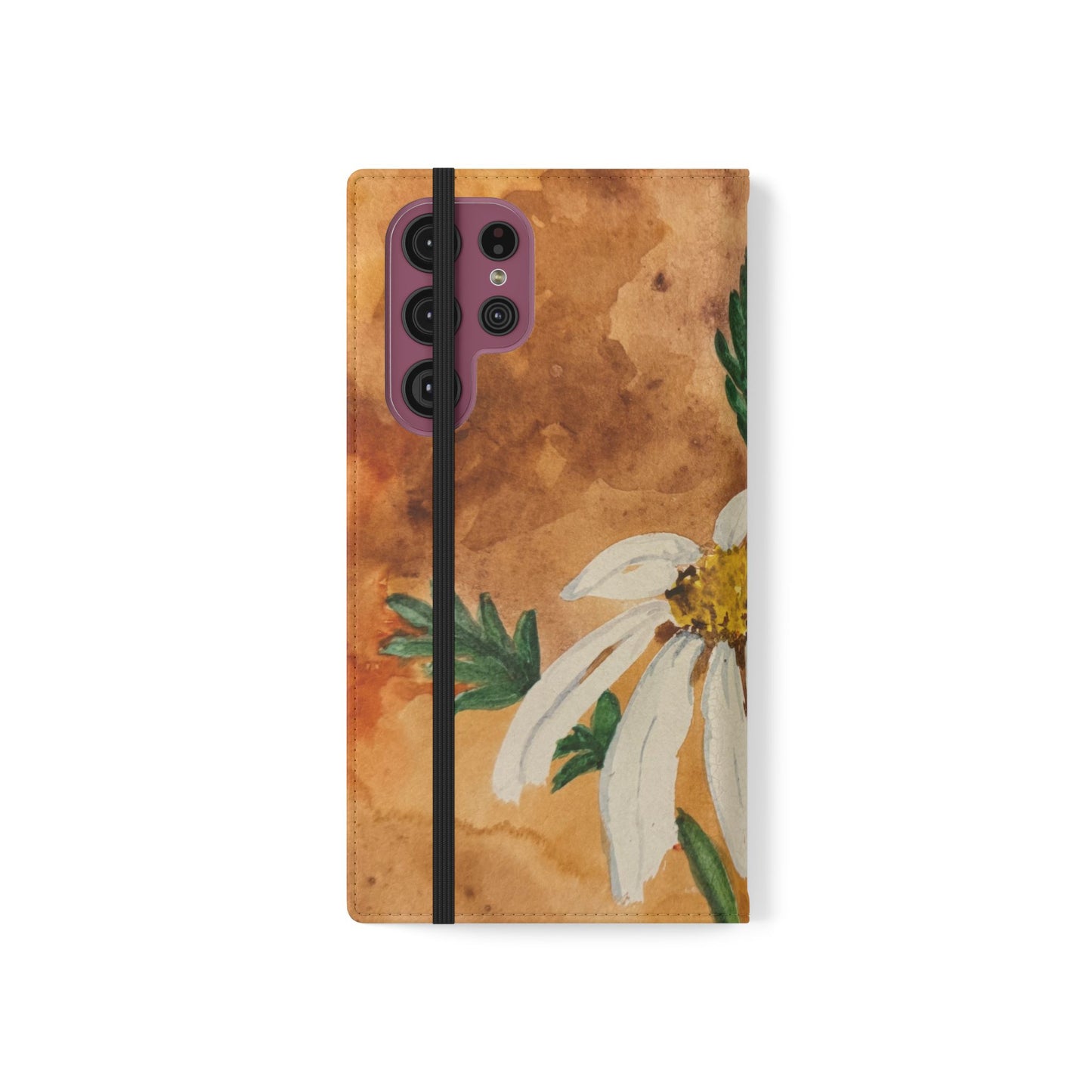 Golden Hour Daisies — Fold-Over Phone Case