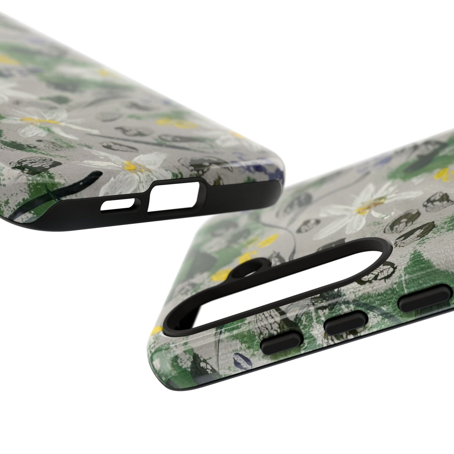 The Secret Woodland Garden Tough Phone Case | Botanical Floral iPhone Case | Whimsical Wildflower Phone Cover