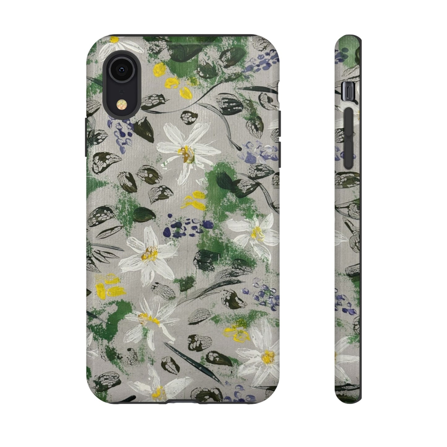 The Secret Woodland Garden Tough Phone Case | Botanical Floral iPhone Case | Whimsical Wildflower Phone Cover