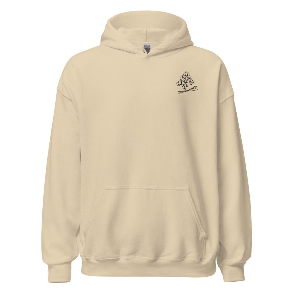 Good For The Soul Art Heavy Blend Hoodie — Sand, 3XL