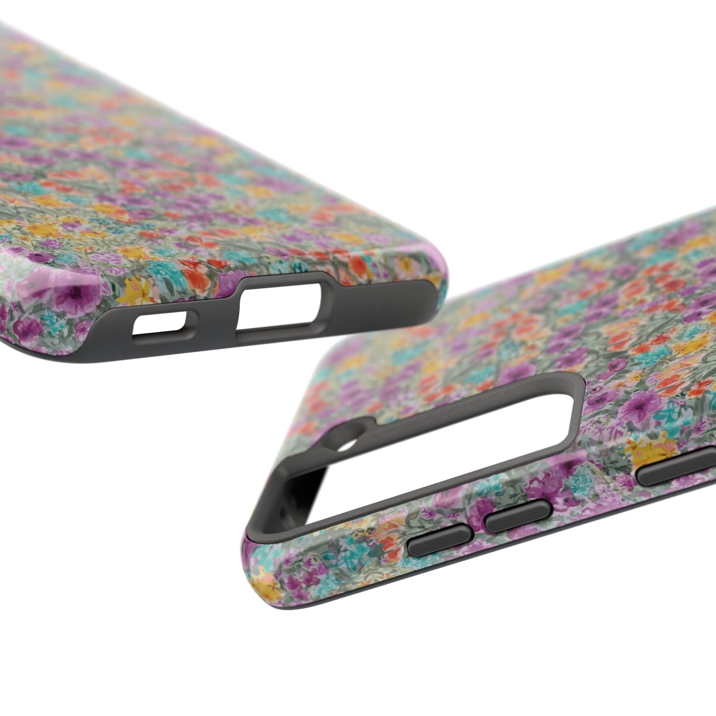 Wildflower Harmony  Watercolor Wildflower Phone Case – Colorful Floral Botanical Design Tough Phone Case