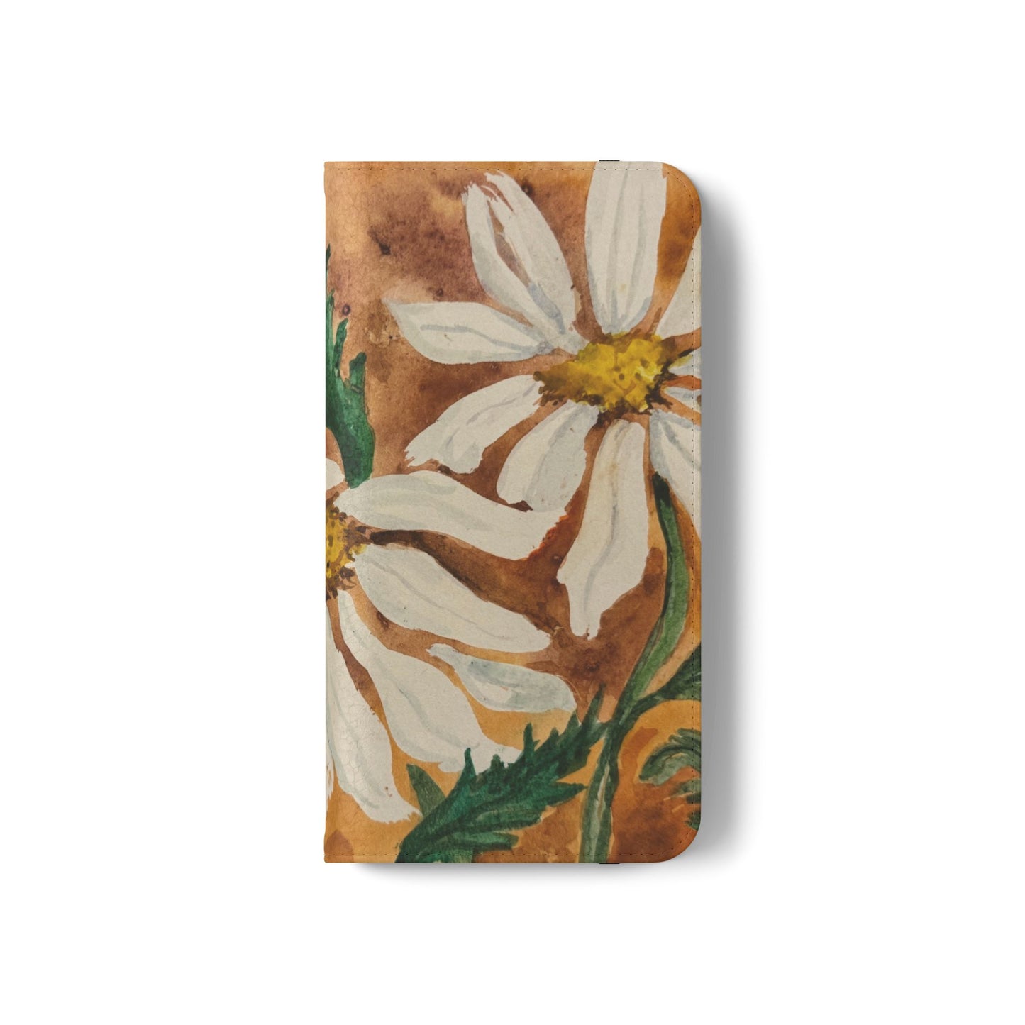 Golden Hour Daisies — Fold-Over Phone Case