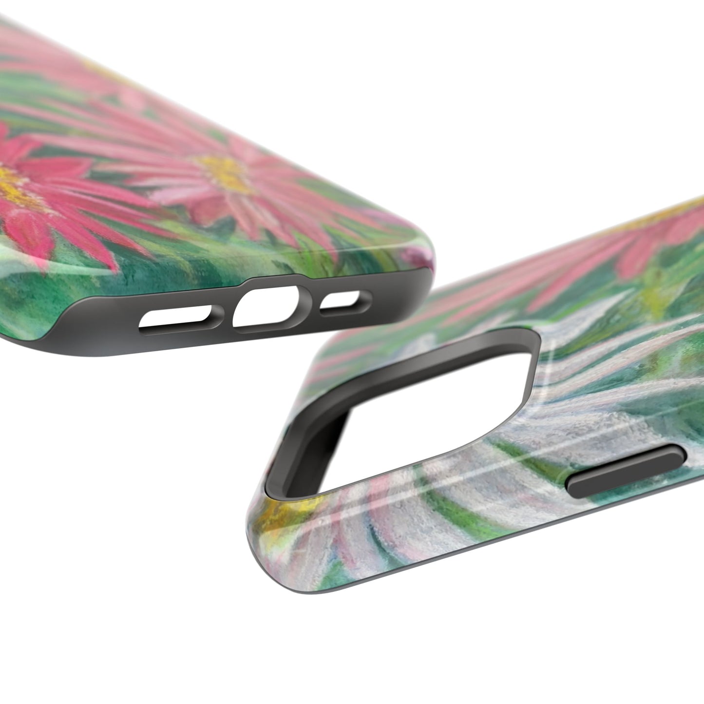 Painted Daisy  Magnetic Phone Case — Impact‑Resistant Protective Cover