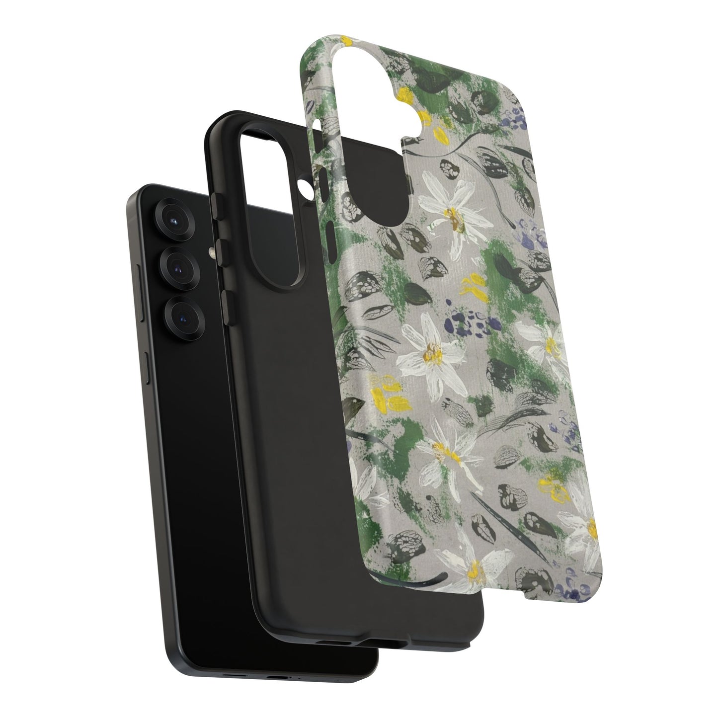 The Secret Woodland Garden Tough Phone Case | Botanical Floral iPhone Case | Whimsical Wildflower Phone Cover