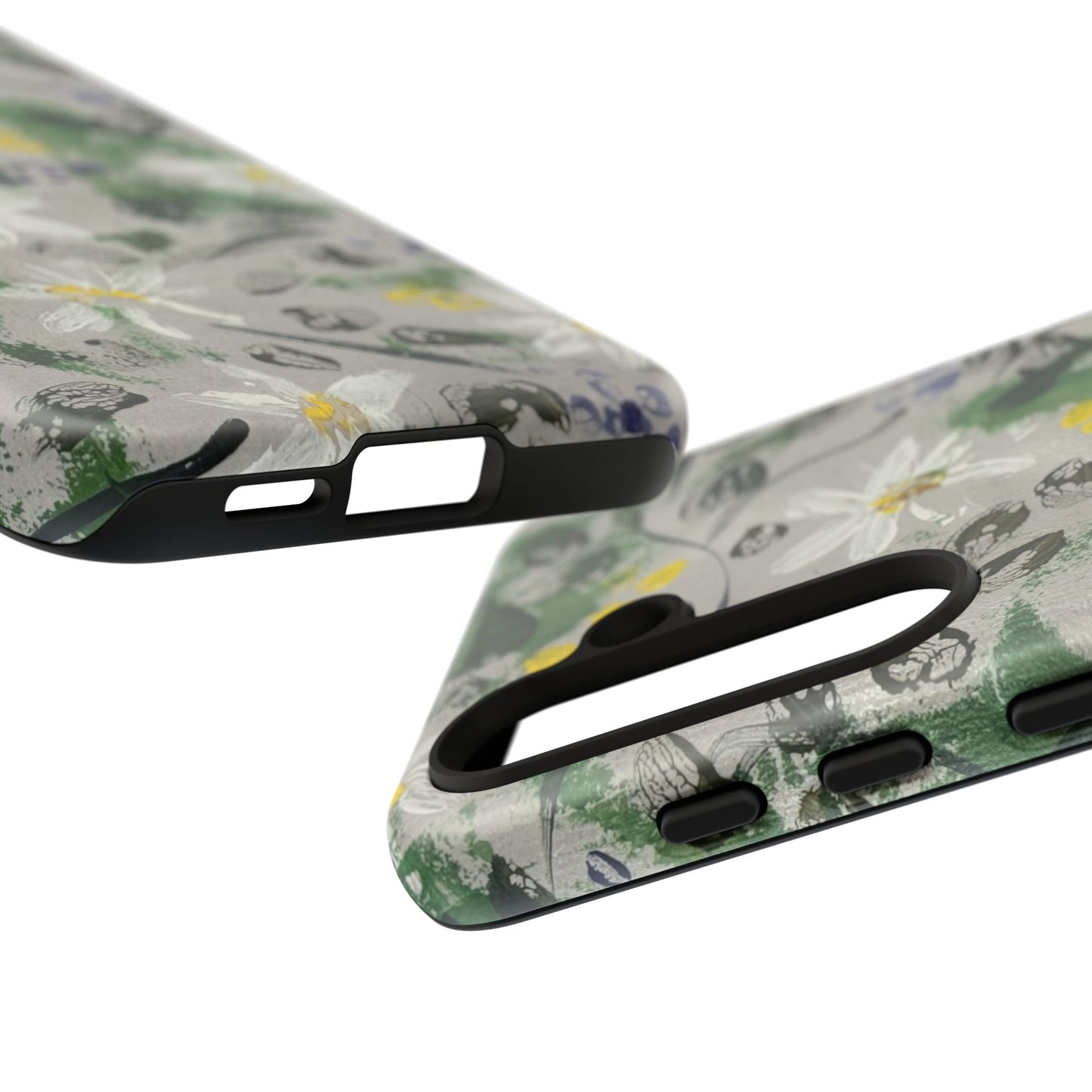 The Secret Woodland Garden Tough Phone Case | Botanical Floral iPhone Case | Whimsical Wildflower Phone Cover