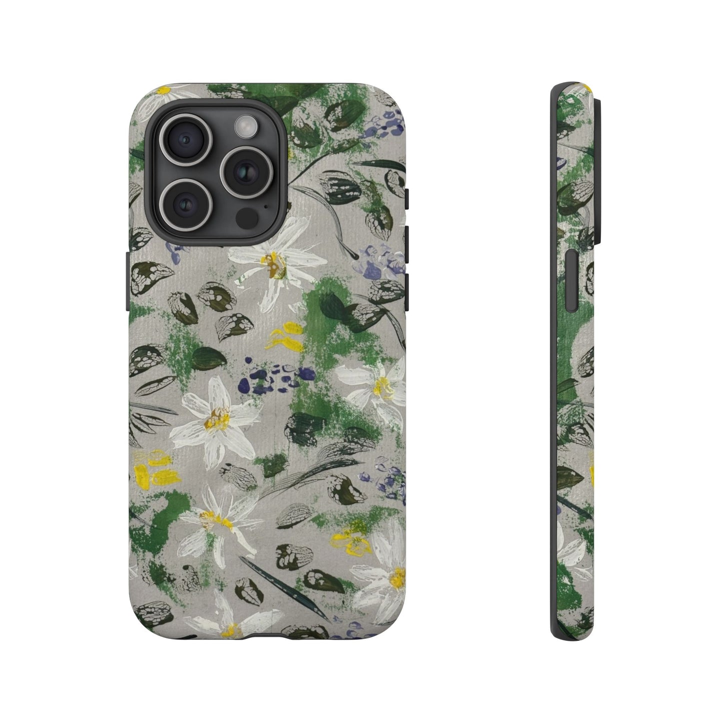 The Secret Woodland Garden Tough Phone Case | Botanical Floral iPhone Case | Whimsical Wildflower Phone Cover