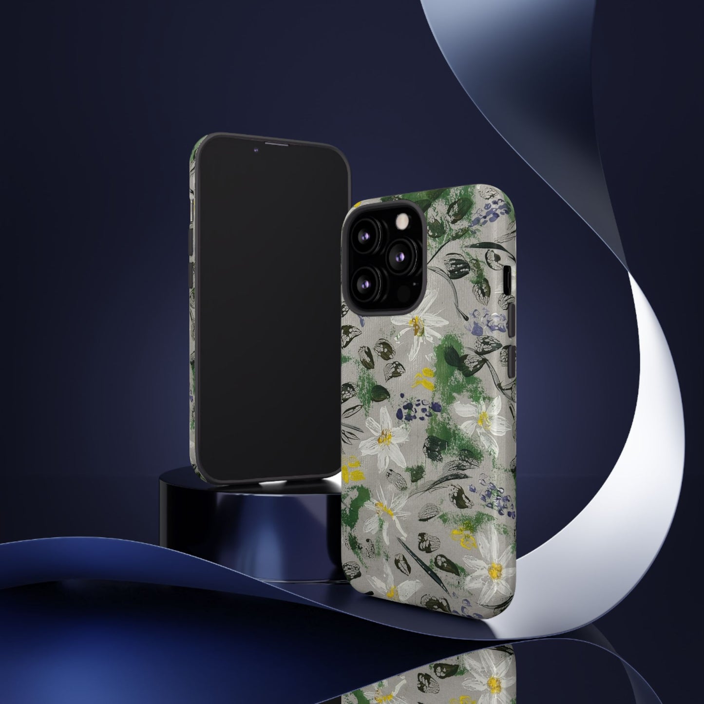 The Secret Woodland Garden Tough Phone Case | Botanical Floral iPhone Case | Whimsical Wildflower Phone Cover