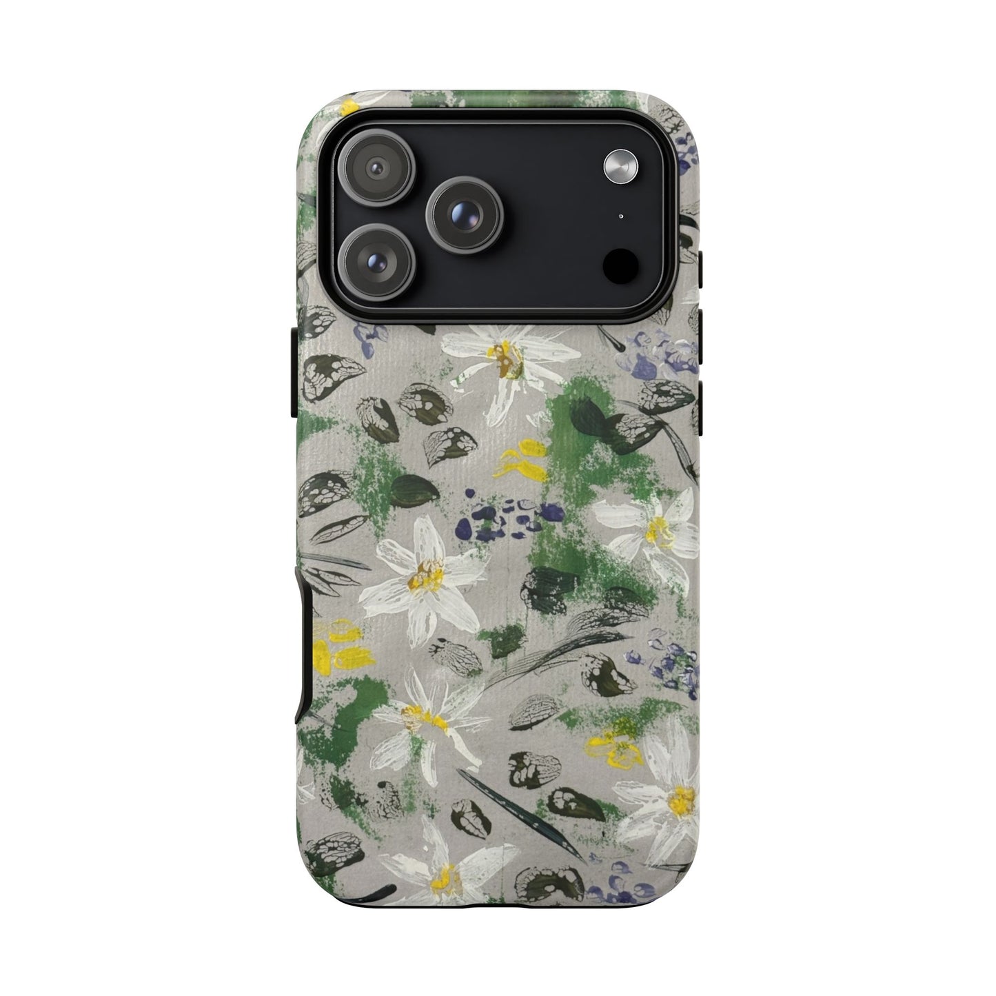 The Secret Woodland Garden Tough Phone Case | Botanical Floral iPhone Case | Whimsical Wildflower Phone Cover