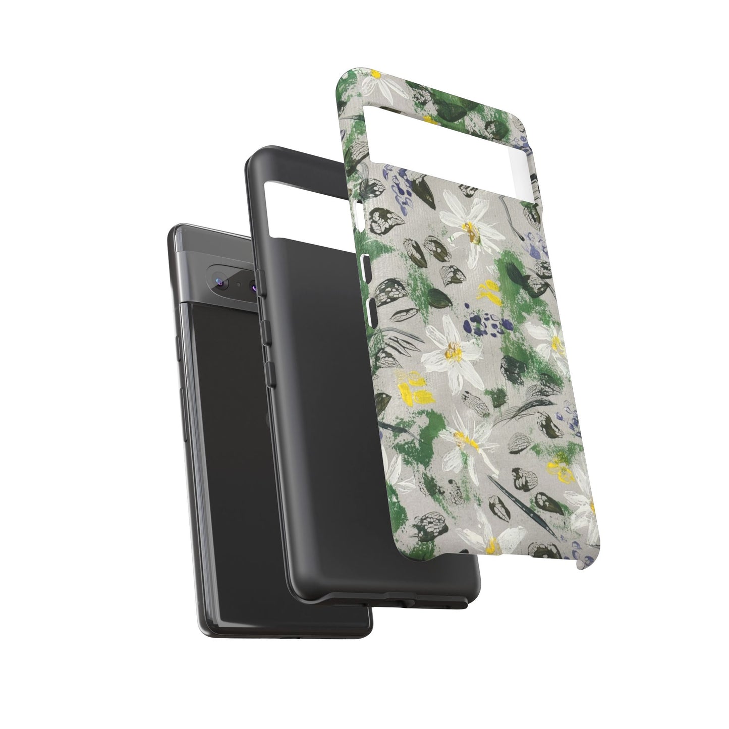 The Secret Woodland Garden Tough Phone Case | Botanical Floral iPhone Case | Whimsical Wildflower Phone Cover