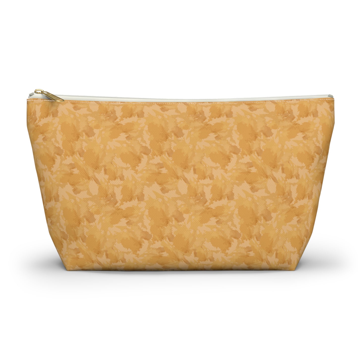 Golden Hour Daisy Accessory Pouch — T‑Bottom Makeup & Travel Organizer