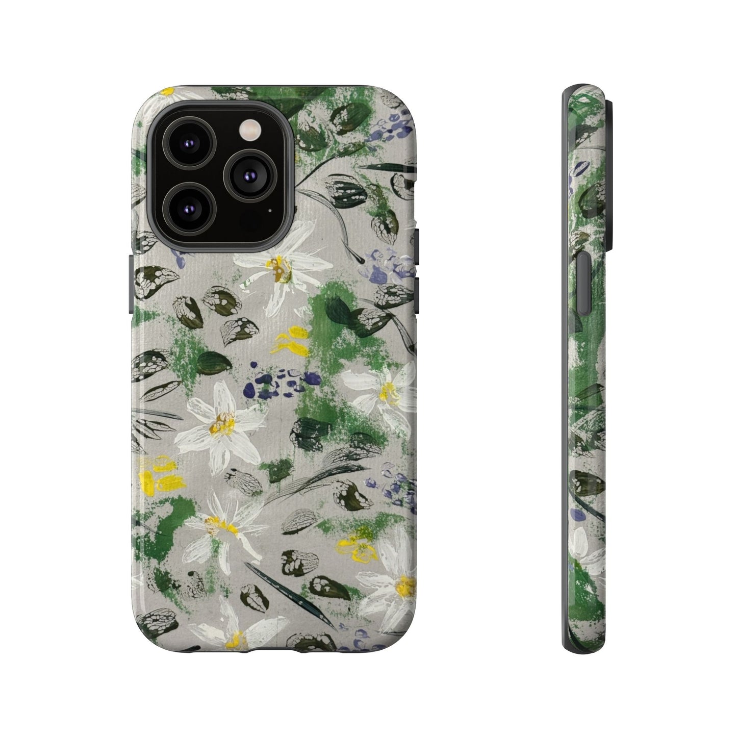 The Secret Woodland Garden Tough Phone Case | Botanical Floral iPhone Case | Whimsical Wildflower Phone Cover