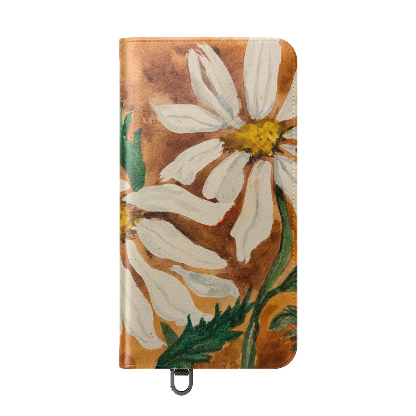 Golden Hour Daisies — Fold-Over Phone Case