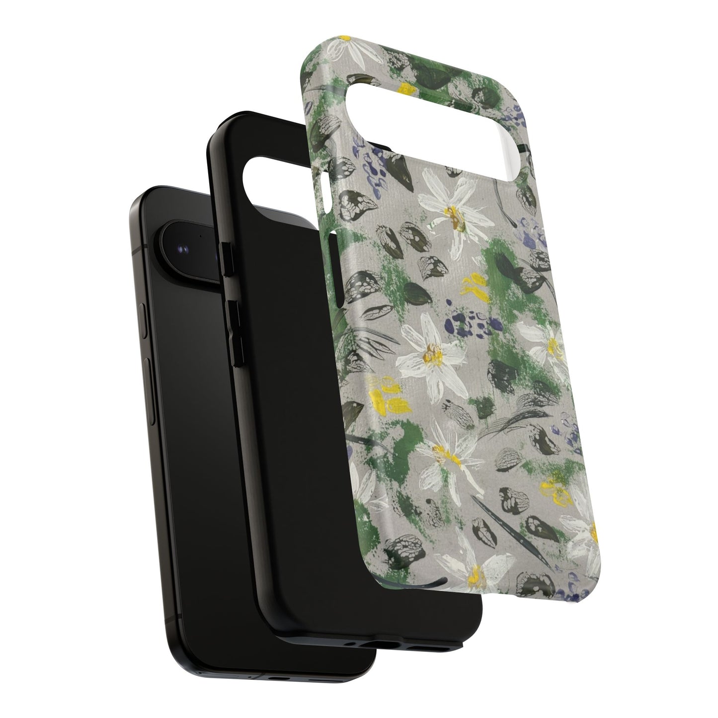 The Secret Woodland Garden Tough Phone Case | Botanical Floral iPhone Case | Whimsical Wildflower Phone Cover