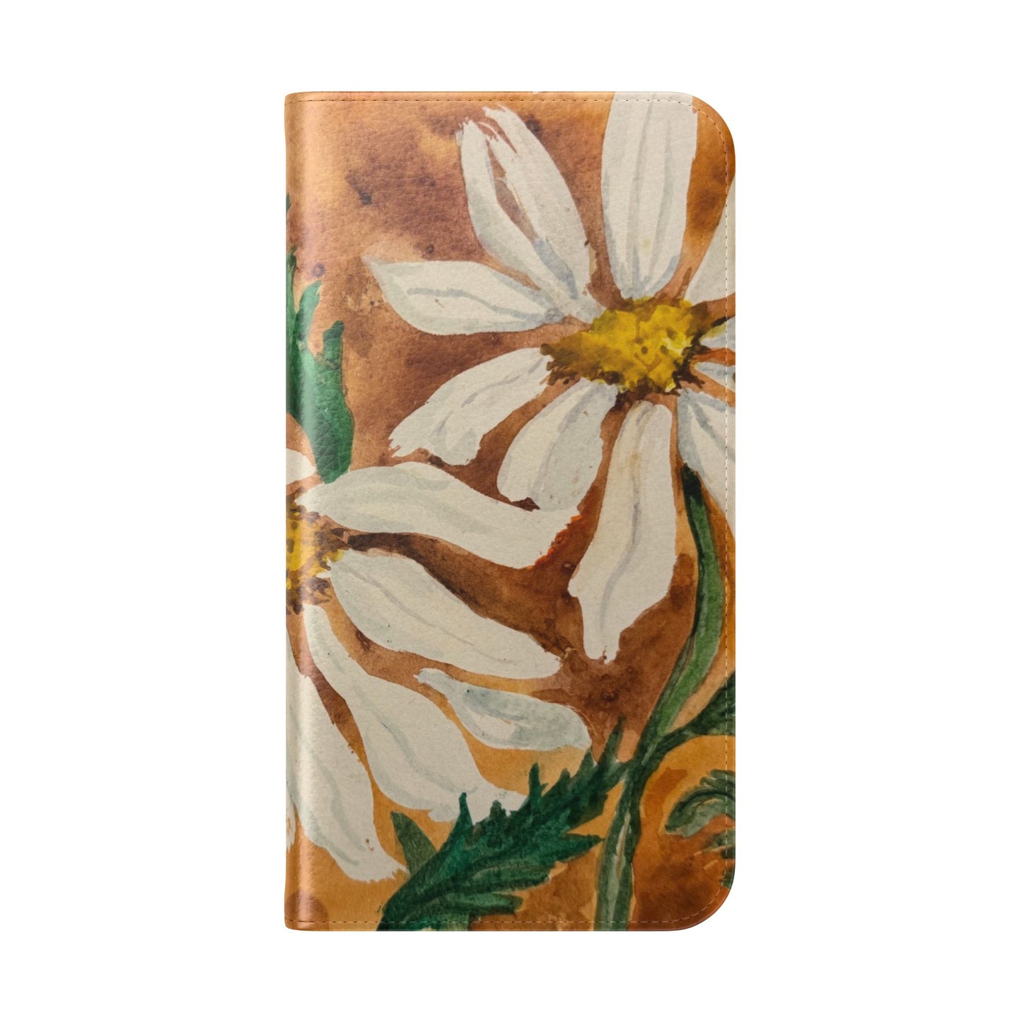 Golden Hour Daisies — Fold-Over Phone Case