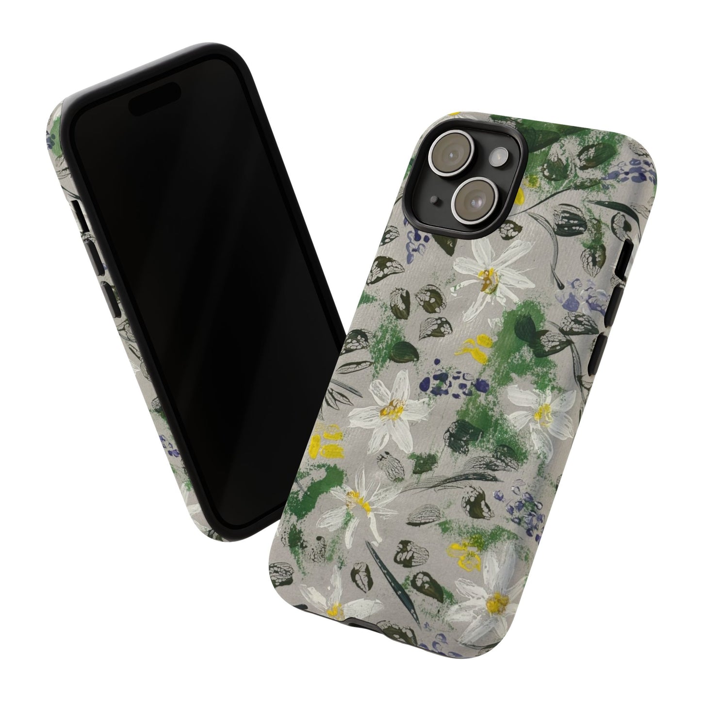 The Secret Woodland Garden Tough Phone Case | Botanical Floral iPhone Case | Whimsical Wildflower Phone Cover