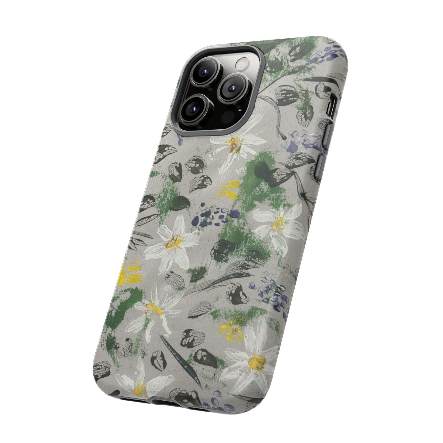 The Secret Woodland Garden Tough Phone Case | Botanical Floral iPhone Case | Whimsical Wildflower Phone Cover
