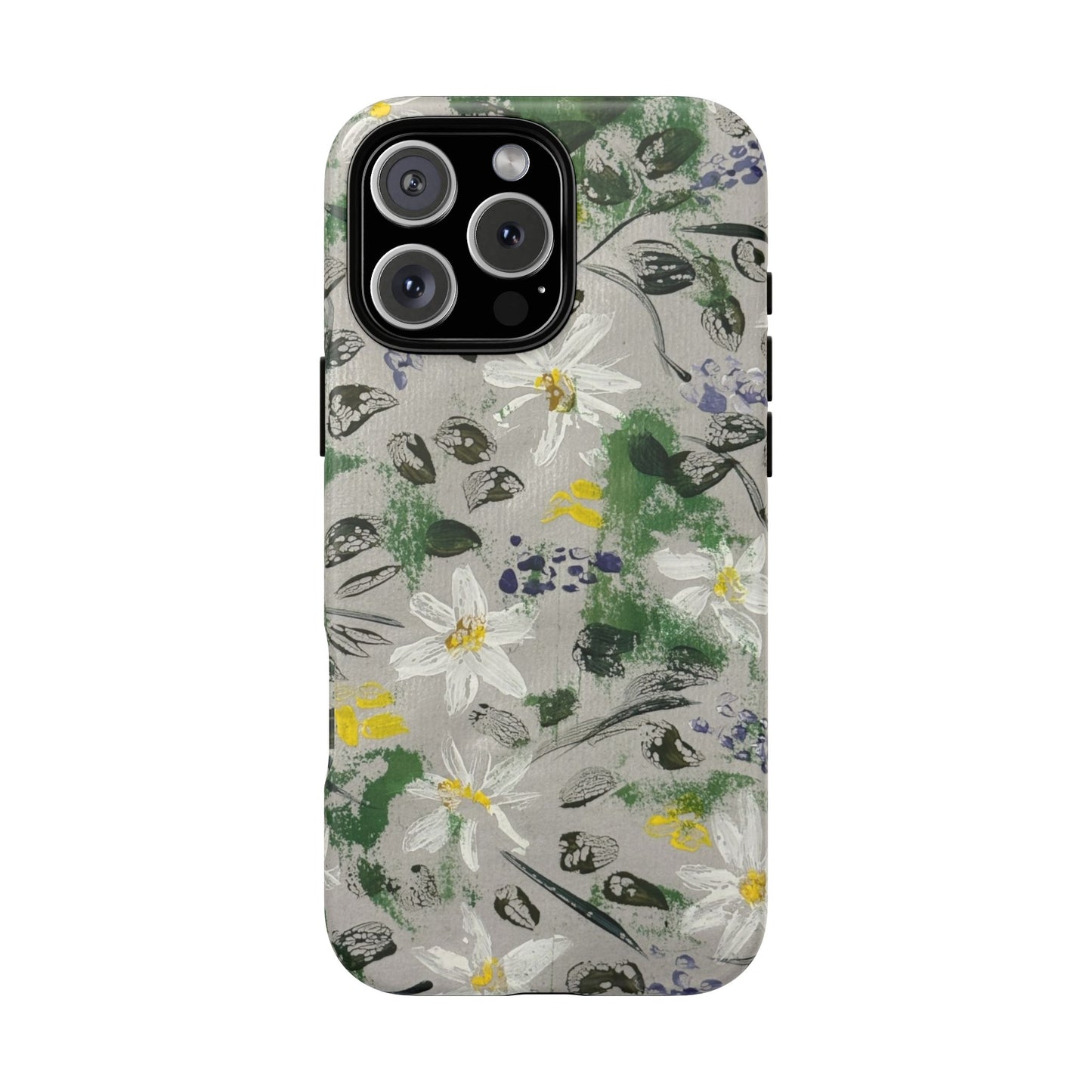 The Secret Woodland Garden Tough Phone Case | Botanical Floral iPhone Case | Whimsical Wildflower Phone Cover