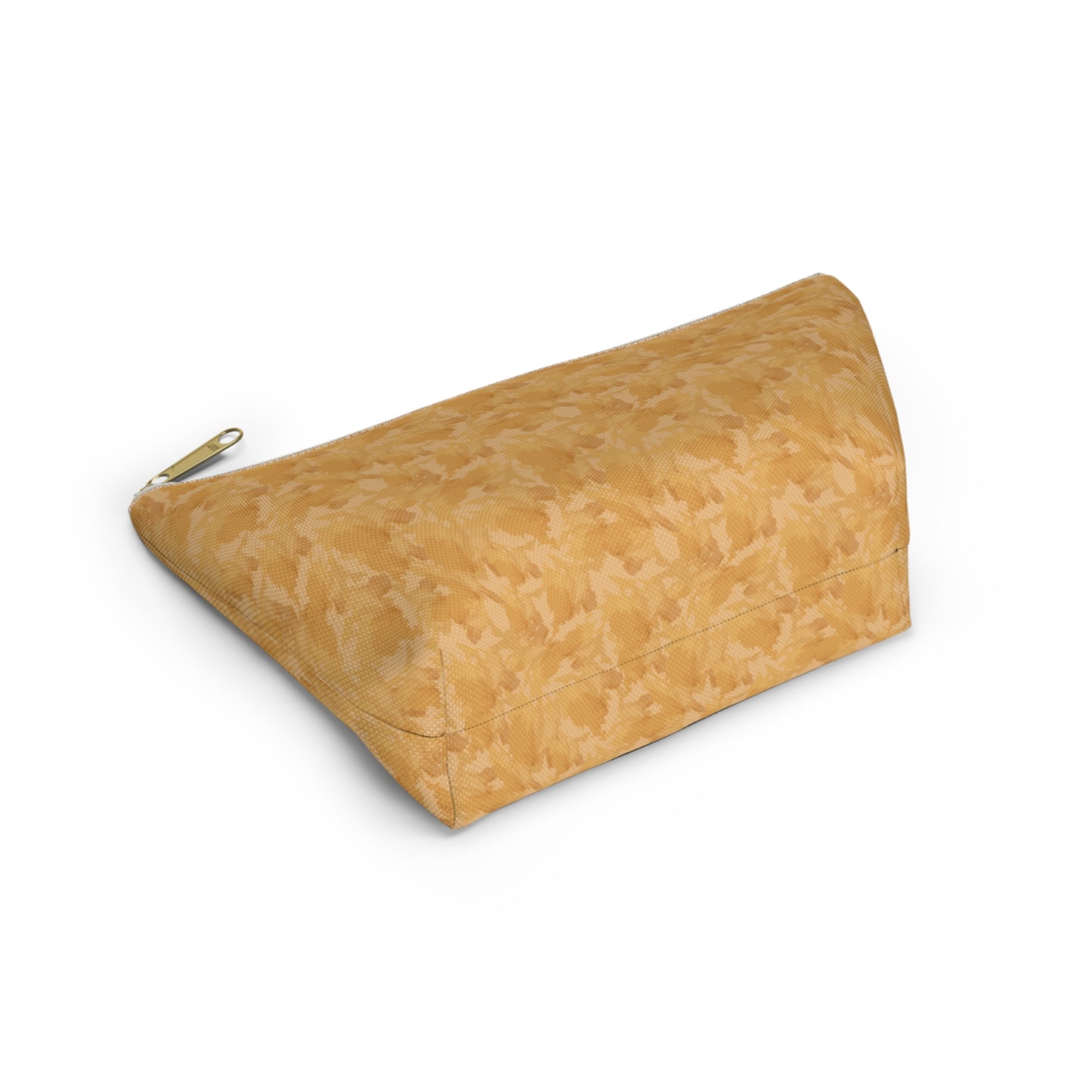 Golden Hour Daisy Accessory Pouch — T‑Bottom Makeup & Travel Organizer