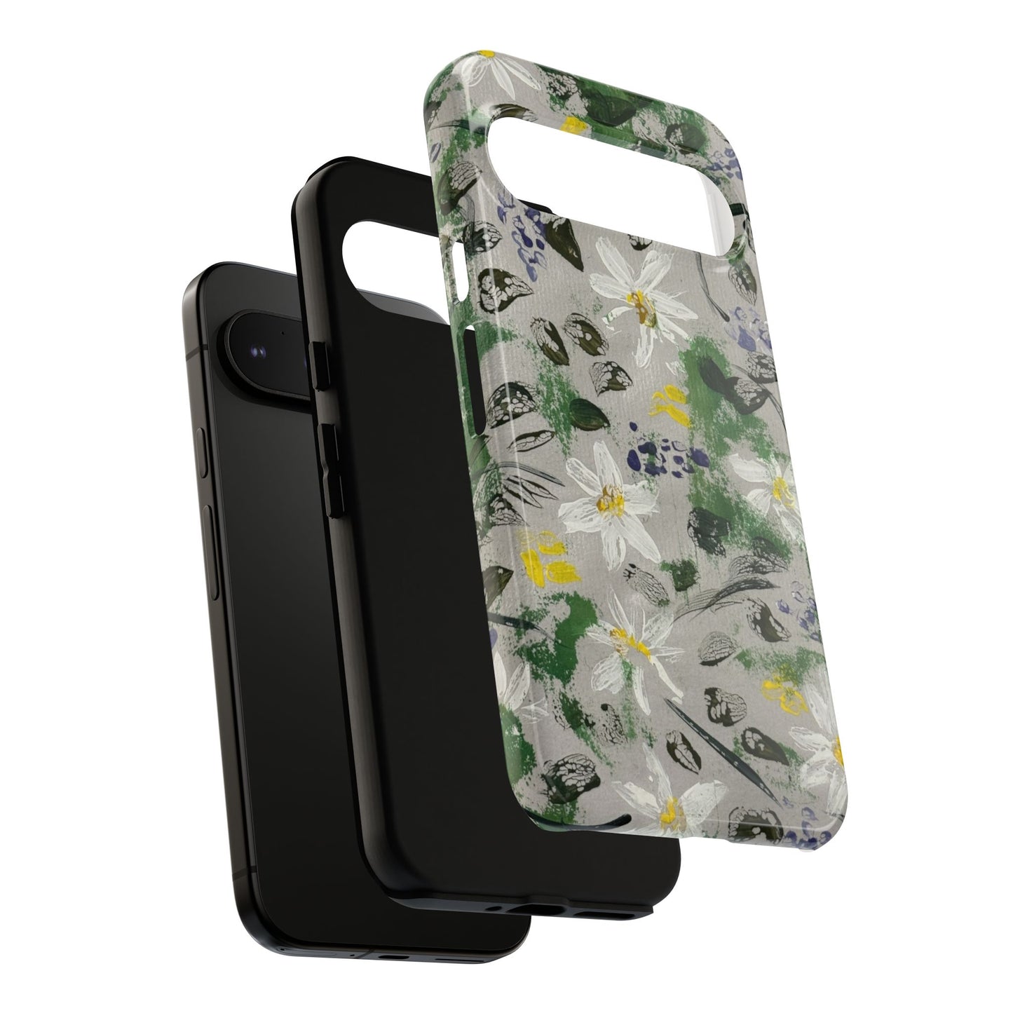 The Secret Woodland Garden Tough Phone Case | Botanical Floral iPhone Case | Whimsical Wildflower Phone Cover