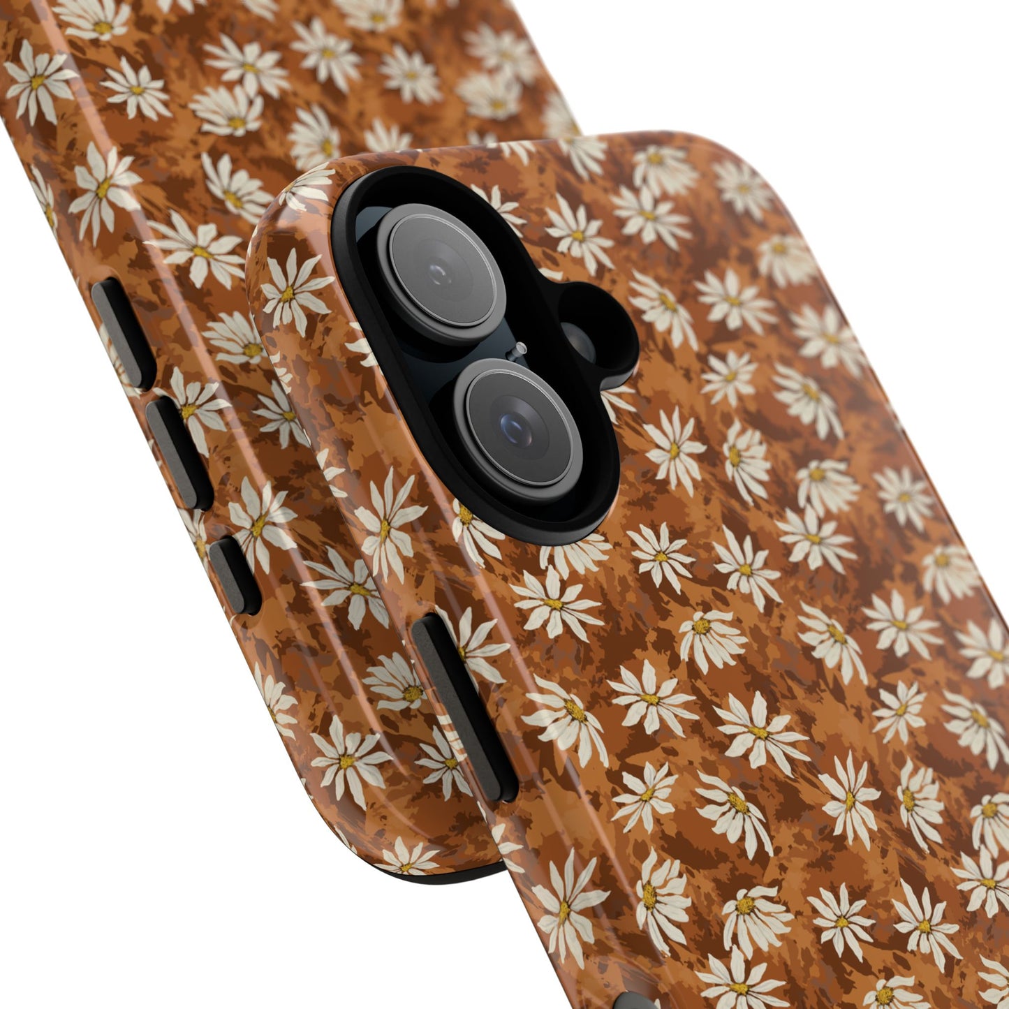 Dark Earth Daisy Scatter Tough Cases