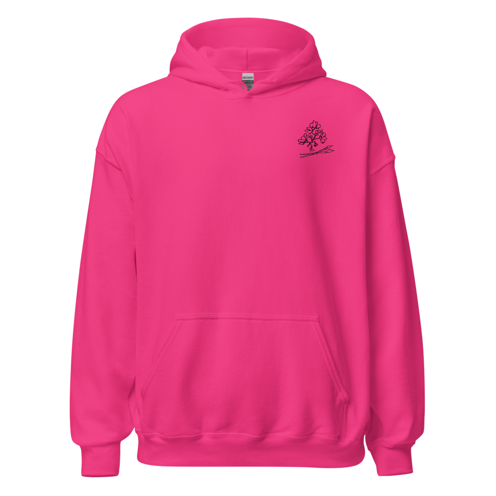 Good For The Soul Art Heavy Blend Hoodie — Heliconia, 2XL