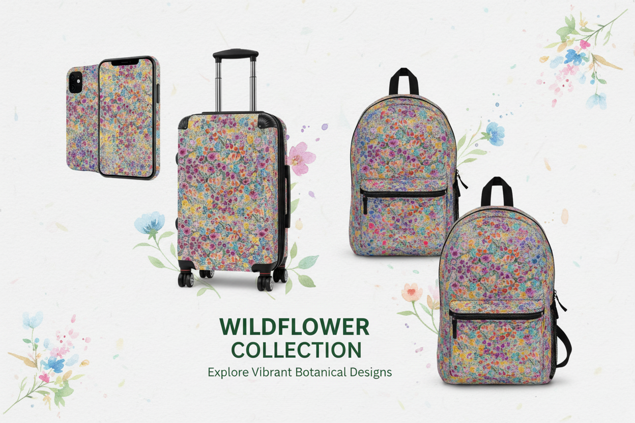 Floral Fields Collection Collage