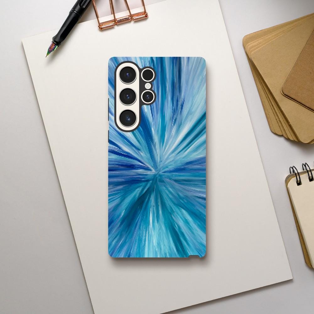 Tough Case Featuring "Transformation" Design of Abstract Painting – Ultimate Dual-Layer Phone Protection & Style