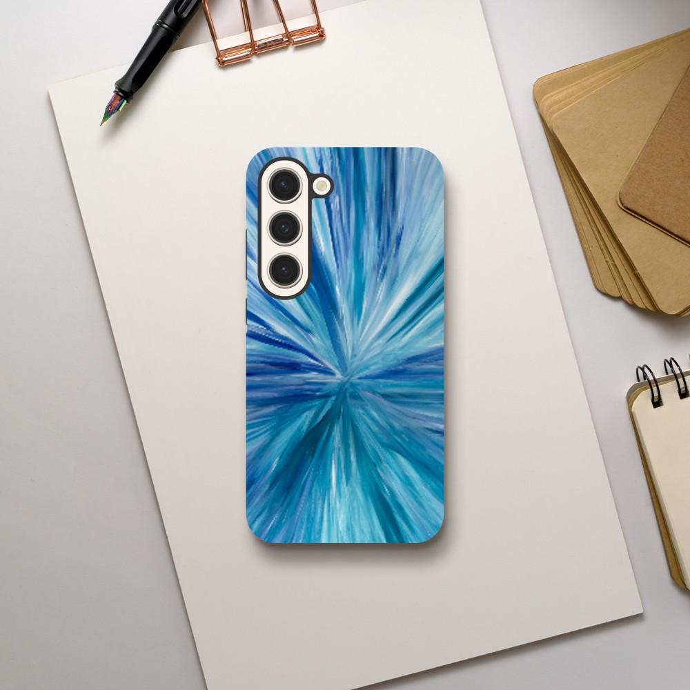 Tough Case Featuring "Transformation" Design of Abstract Painting – Ultimate Dual-Layer Phone Protection & Style