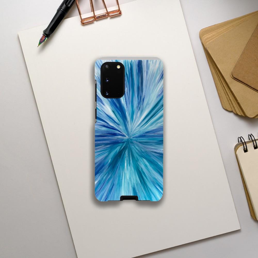 Tough Case Featuring "Transformation" Design of Abstract Painting – Ultimate Dual-Layer Phone Protection & Style