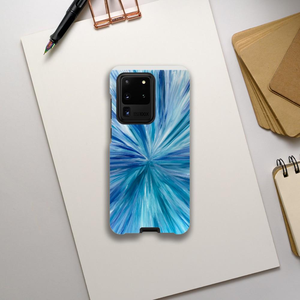 Tough Case Featuring "Transformation" Design of Abstract Painting – Ultimate Dual-Layer Phone Protection & Style