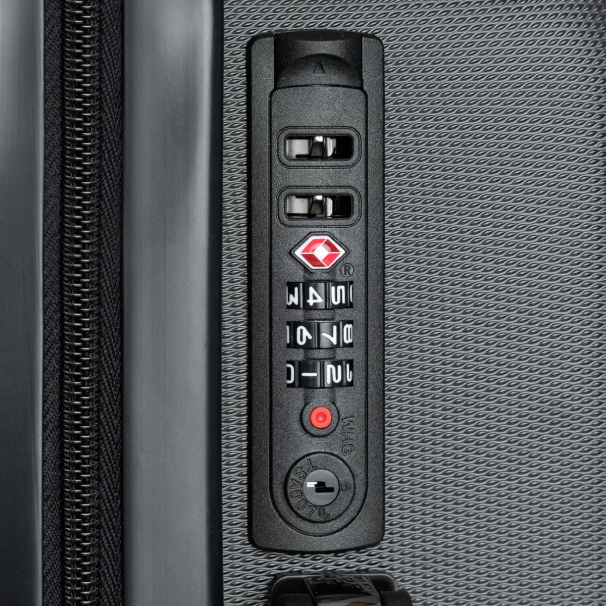 Watercolor Floral Carry On Suitcase | Purple Lavender Garden Art Luggage | Unique Travel Bag | Artist Designed Spinner Luggage