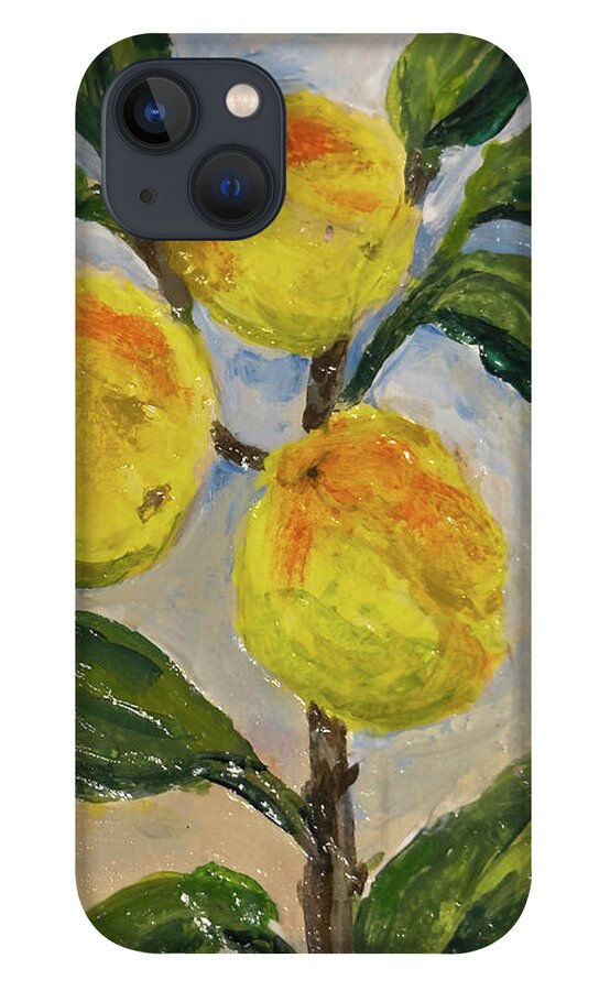 Soft Light in the Orchard Peach Branch iPhone Case — iPhone 13 Case
